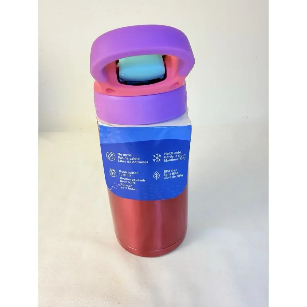 Contour Aubrey 14 Oz Insulated Stainless Steel + Straw In Azalea- Read